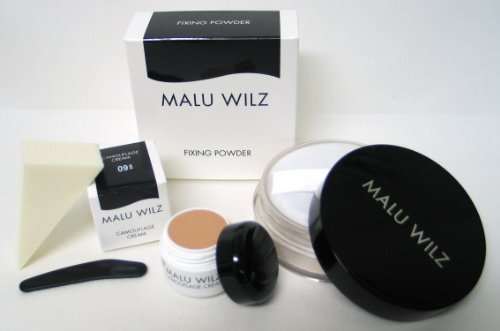 MALU WILZ Set - 1x Fixing Powder + 1 x Camouflage Cream - Farbe 09 Preisvergleich