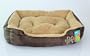Hundebett Hundekissen Tier Couch Tierbett Liegekissen Hundekorb 47x37x17cm