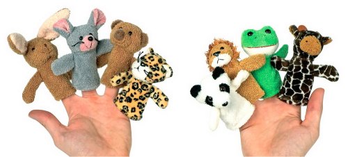 9770 - Fingertiere 8er Set