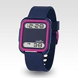 Zerone Bsquared 2 Ultra Slim Pink & Blue Aluminum Bezel Digital Watch