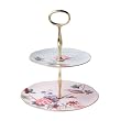Wedgwood Harlequin Cuckoo Tea Story 2 Tier Cake Stand
