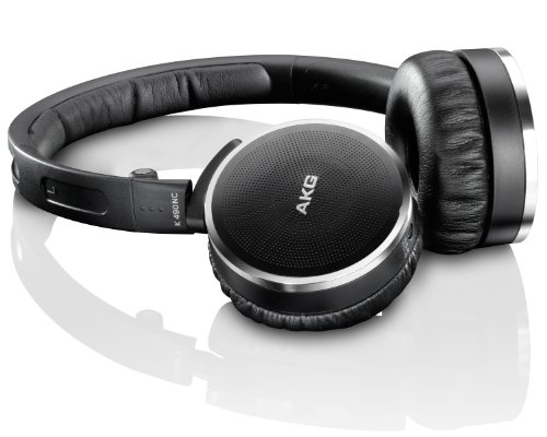  AKG K490 NC High-Performance Active Noise Cancelling Headphones (Black) 