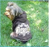 ROYALTY Brown Dog Hoodie by Ruffluv at THE REGAL DOG - Size XSmall XS