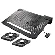 Cooler Master Notepal U2 Notebook Cooler with Two Fans R9-NBC-8PBK-GP