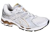 Asics Women's Gel-Kayano 16 Running Shoe White/Gold/White T050N0194 4 UK