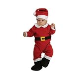 Fleece Santa Suit, Infant 6-12