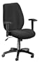 OFM 611-20-EBONY Ergonomic Ratchet-Back Chair - Ebony