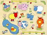 Galt Wooden Puzzle Farm