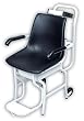 Detecto Digital Chair Scale, in Pounds and Kilograms, Model 6475