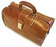 Floto Ciabatta Olive Brown Leather Doctor Bag Handbag Carryon Brief