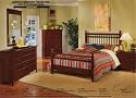 Ashville Bedroom Collection - Queen Spindle Bed