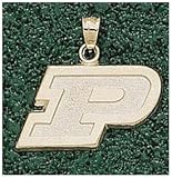 LogoArt Purdue Boilermakers 10K Gold 'Motion P' Pendant