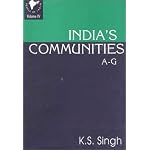 India's Communities A-Z: 3 Volume Set: Vol. IV: A-G; Vol. V: H-M; Vol. VI: N-Z (People of India National Series) book cover