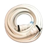Marinco 6152SPPW-25 PowerCord PLUS Marine 4-Wire Electrical Shore Power Cordset with LED Power Indicator Light (50-Amp, 125/250-Volt, 25-Feet, White)