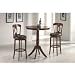 Hillsdale Furniture 4166832PTS Corsica Pub Set, Brown
