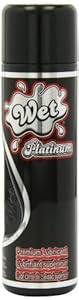 Platinum Is Made of Silicone Grade 5, the Purest Grade of Silicone on a Scale of 1-5 - Wet Platinum Premium Lubricate , 8.9-Ounce Bottle