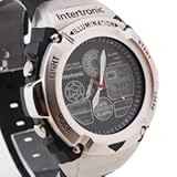 UNISEX MULTI-FUNCTIONAL DIGITAL ANALOG AUTOMATIC WRIST WATCH (BLACK)