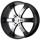 KMC Wheels Brodie KM6715 Gloss Black Machined Wheel (22x9.5/6x114.3mm)