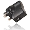 Duronic USB1AB Single 1000mA USB AC Mains UK Charger for Amazon Kindle, mobile phone, iPad, eBook, PSP + More