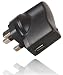 Duronic USB1AB Single 1000mA USB AC Mains UK Charger...