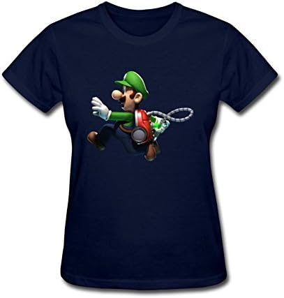 W7Y5K3F Women's Luigi S Mansion Dark Moon T Shirts