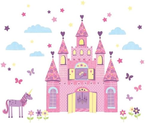 Lot 26 Studio Peel N Stick Vinyl Wall Stickers, In My Castle, 5-Feet