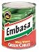 Gourmet Food : Embasa Mild Whole Green Chiles, 27 oz.