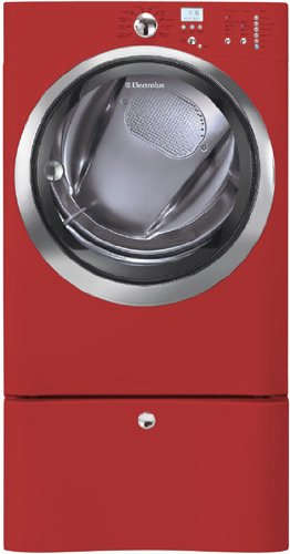 Electrolux : EIGD55IRR 8.0 cu. ft. Gas Dryer w/IQ-Touch Controls - Red Hot Red