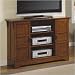 Wildon Home 700639 Trinidad TV Stand in Mission Oak