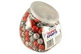 Chocolate Foil Sports Balls 240 Ct Jar
