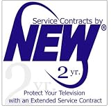 Two-Year Service Plan for Televisions Priced Between $500 and $999.99