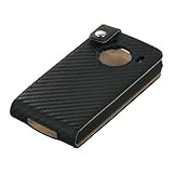 iBUFFALO au REGZA Phone IS04 レザーケース 保護フィルム付 ブラック BSMPIS04C04BK
