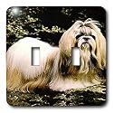 Dogs ShihTzu - Shih Tzu - Light Switch Covers - double toggle switch
