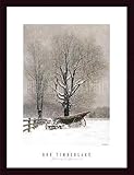 February at Riverwood, Framed Art Print by Bob Timberlake