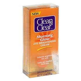 Clean & Clear Morning Glow Eye Brightening Cream, 0.5 oz (14 g)