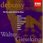 Debussy: The Complete Works For Piano by  Claude Debussy, Kurt Schroder, Frankfurt Hessischen Rundfunks Orchestra, and Walter Gieseking 