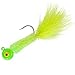 Lindy Fuzz-E Grub Jigs - Chartreuse Shad - 2 in - 1/8 oz (LFEG309)