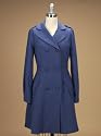 Salt & Pepper Blue Vintage Wool Coat