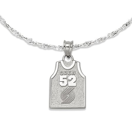 #52 Oden Jersey Pendant - NBA Portland Trail Blazers