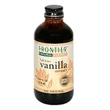 Frontier Natural Products Co-op Vanilla Extract, 4-Ounce Bottle (Pack of 3)