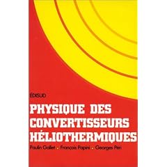 Physique des convertisseurs h�liothermiques