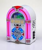 Jukebox Mp3 Usb Cd Rock Mini Led Colour Changing/ White