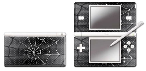 Childrens Toyshop  Video Games : Pebble Entertainment Black Spider Graphic Skin (DS Lite)