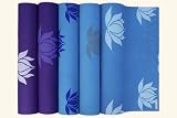 Wai Lana Yoga: Extra Thick Lotus Yoga & Pilates Mat (Purple/light Purple)