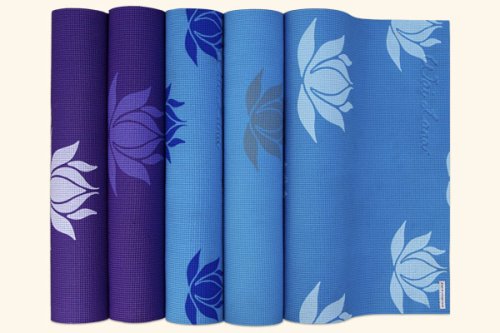 Wai Lana Yoga: Extra Thick Lotus Yoga & Pilates Mat (Purple/light Purple)