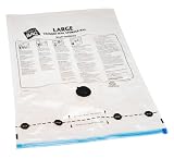 ITW Space Bag BT-62394 Storage Bag Mailer Pack: 5 Pack - 2 Medium Size, 1 Large Size, 1 Extra Large
