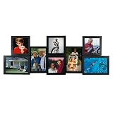 Review Linea  / 8-Opening Collage Frame - Black