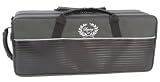 Legacy Deluxe Alto Sax Case, Hardshell Canvas with Zippered Closure and Backpack Style Straps