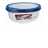 Rubbermaid FG5151RDBLUE Flex & Seal Round 3-Cup Food Storage Container