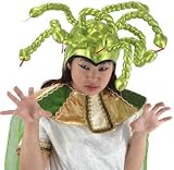 Elope Medusa Shiny Hat - Green - One Size